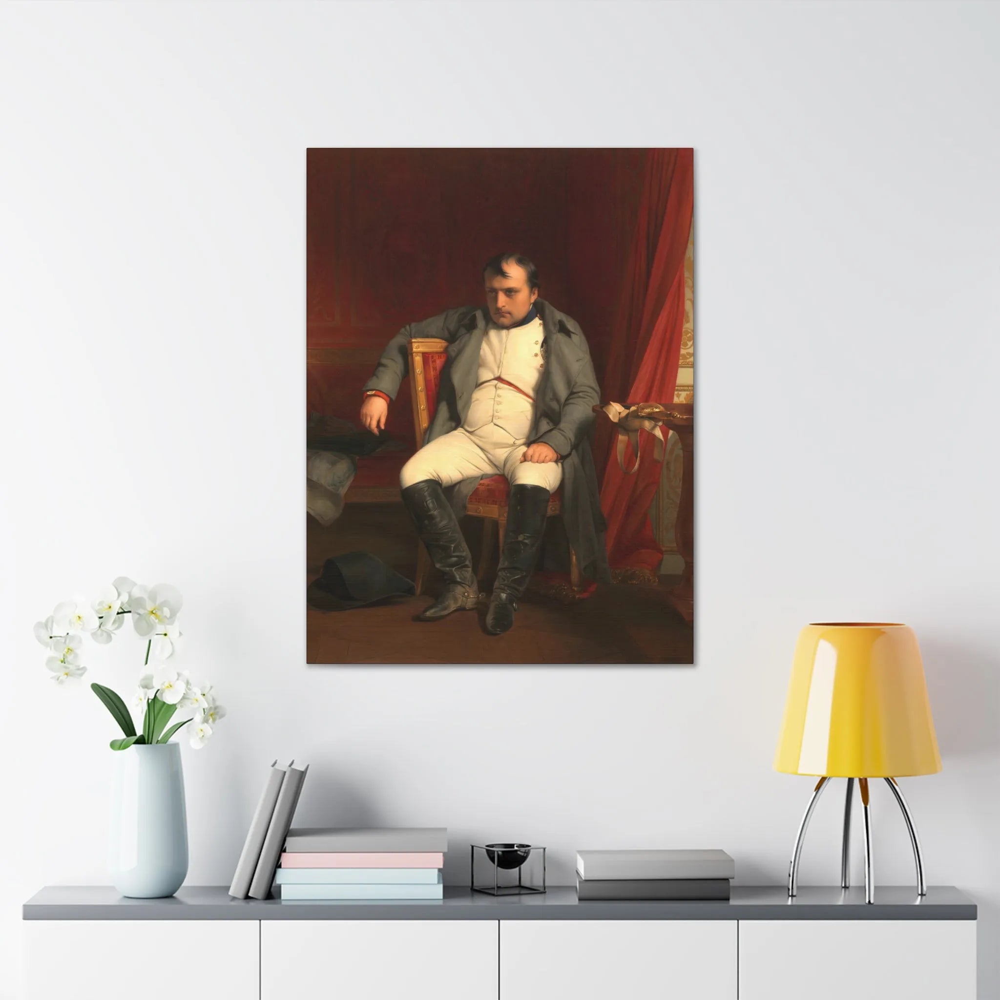 Experience Napoleon’s Farewell: Timeless Canvas Art for Your Home