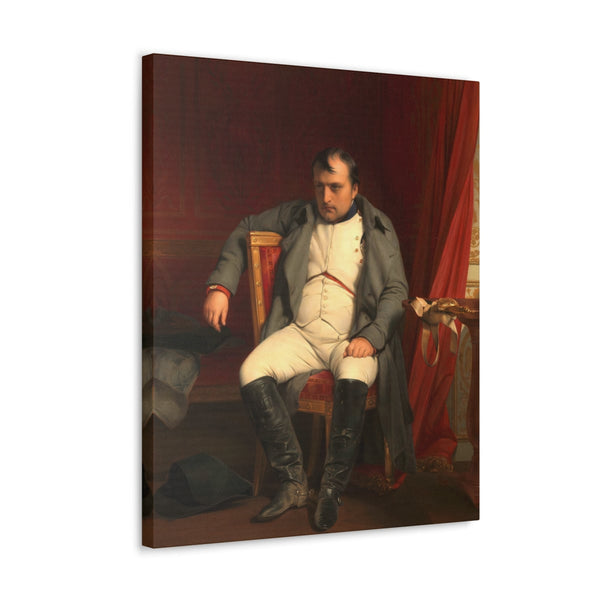 Napoleon Farewell Canvas Print