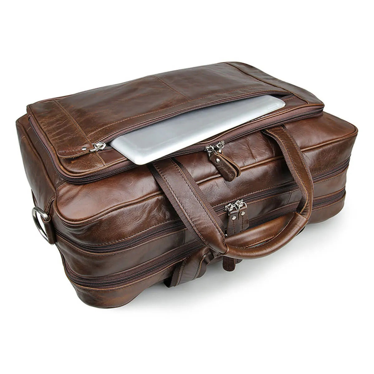 Prestige Genuine Leather Vintage Fashion Premium Briefcase