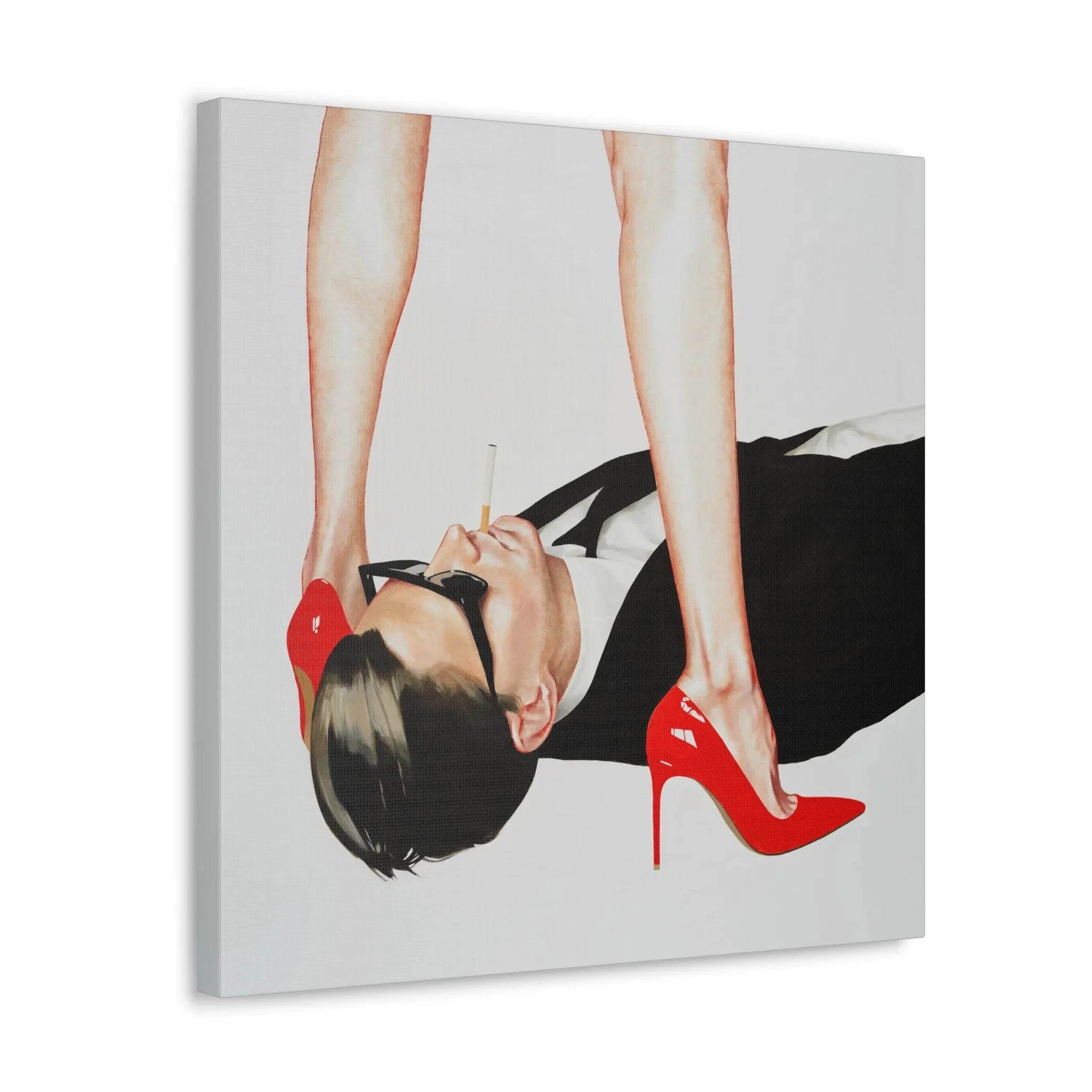 Provocative Women Sensual Lady Art Canvas Gallery Wraps | Wall Decor