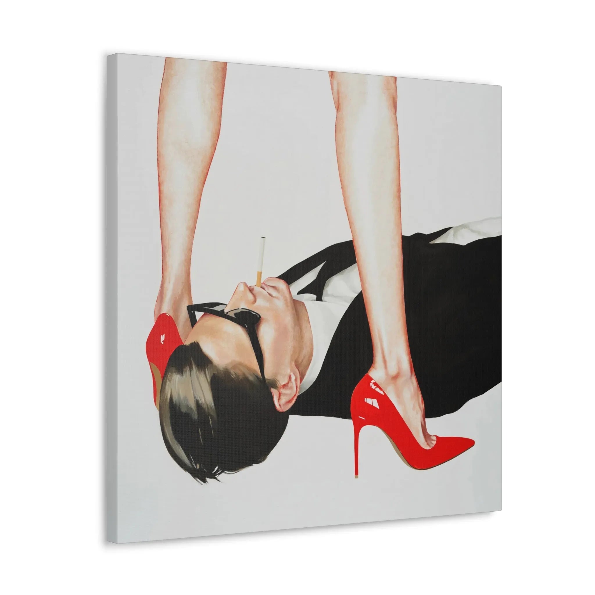 Provocative Lady Canvas