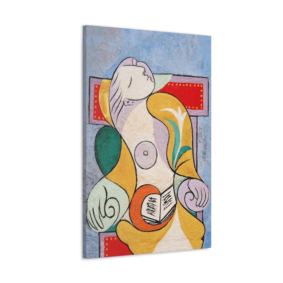 Discover Picasso’s Reading Marie-Thérèse-Walter - Canvas Gallery Wraps