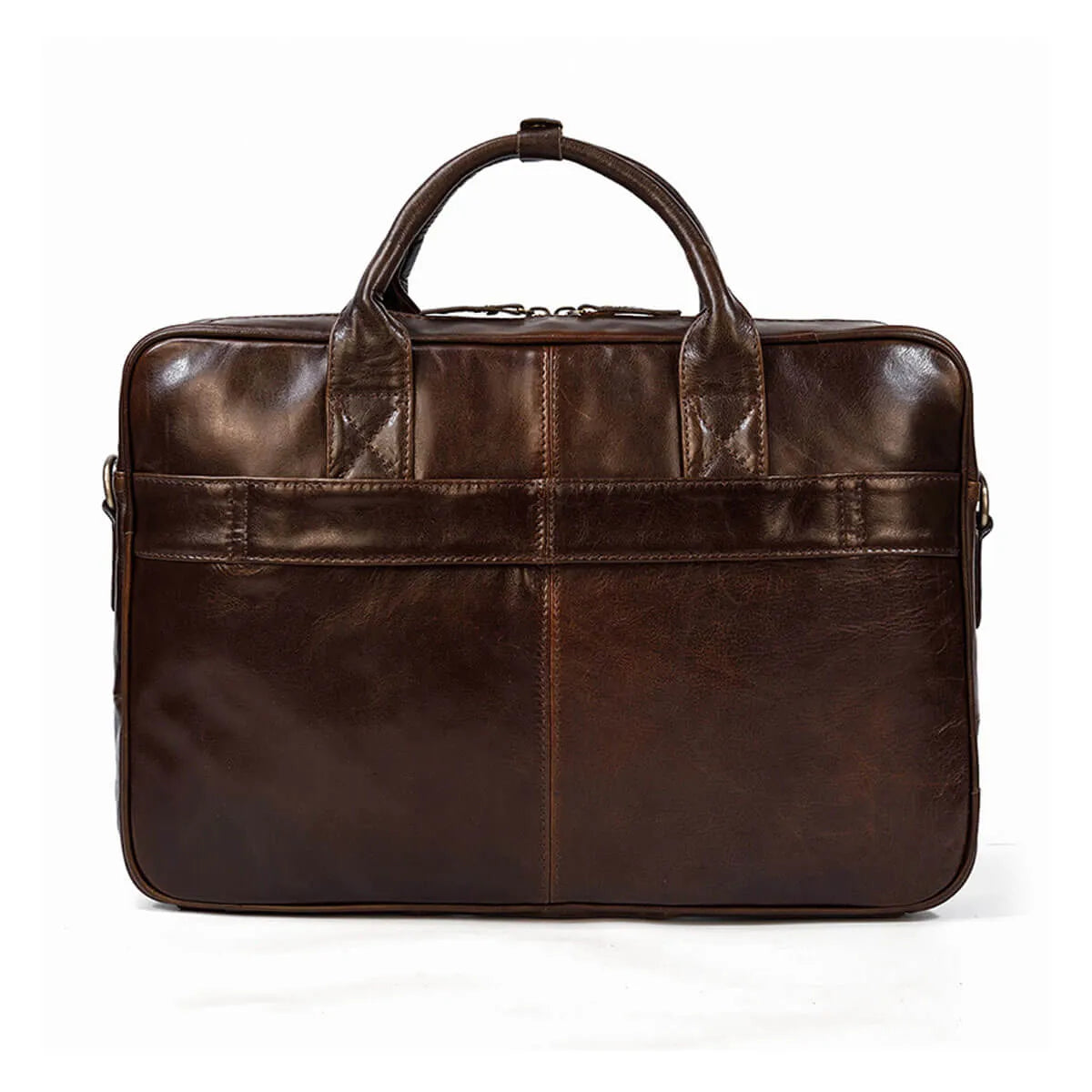 Real Cowhide Large Genuine Leather Business Briefcase