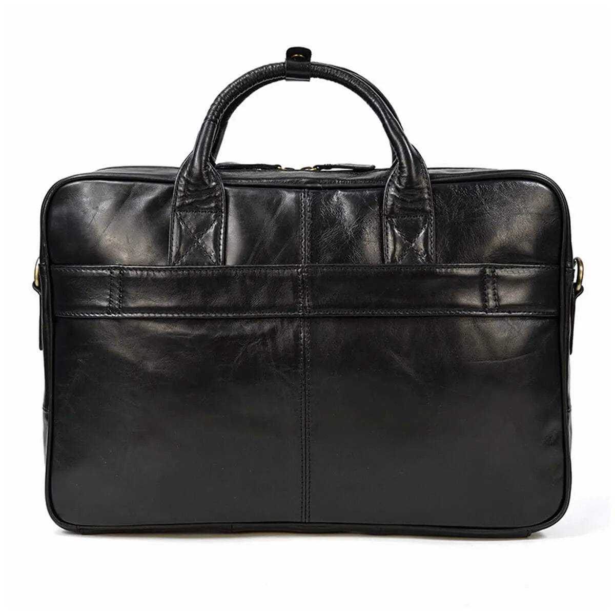 Real Cowhide Large Genuine Leather Business Briefcase