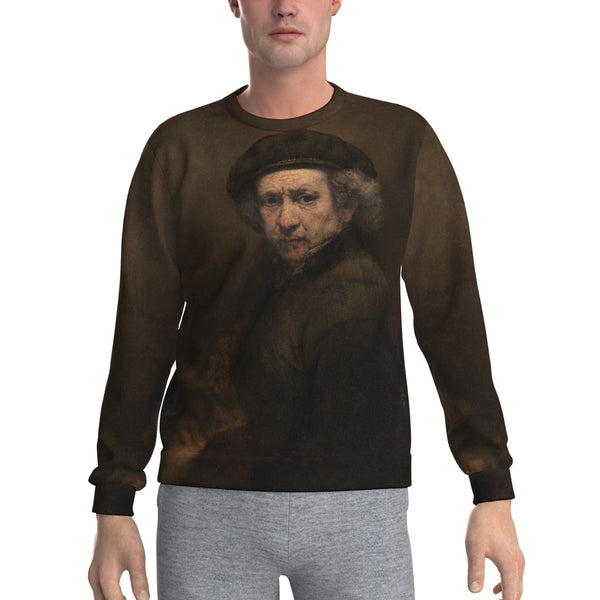 Rembrandt van Rijn’s Self-Portrait Art Sweatshirt