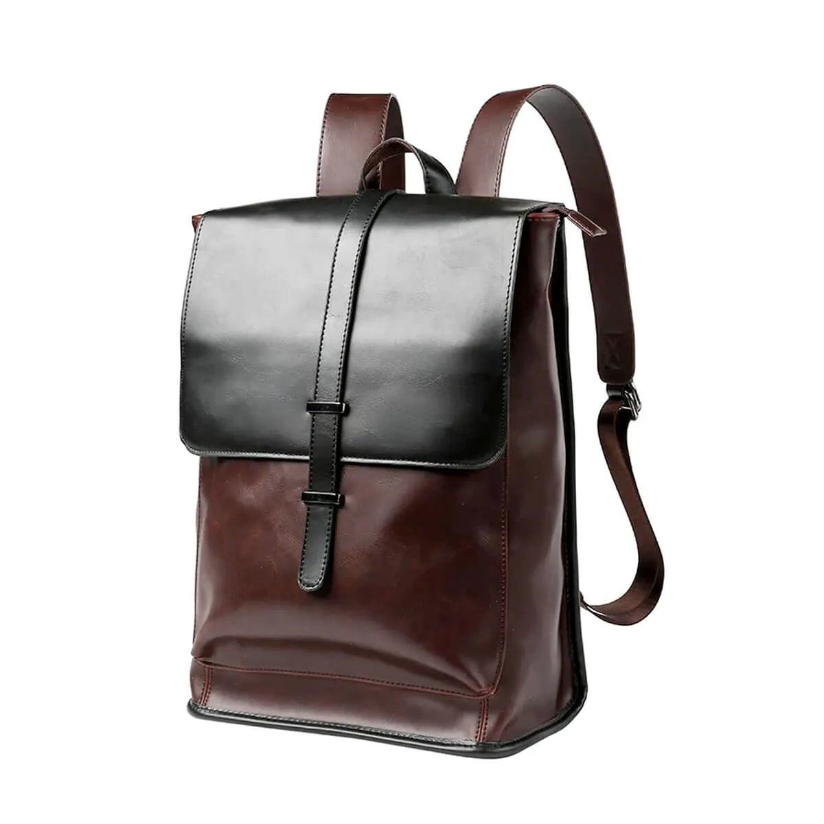 Retro Vintage Leather Leisure Travel Backpack