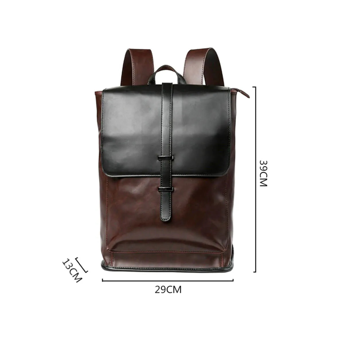 Retro Vintage Leather Leisure Travel Backpack