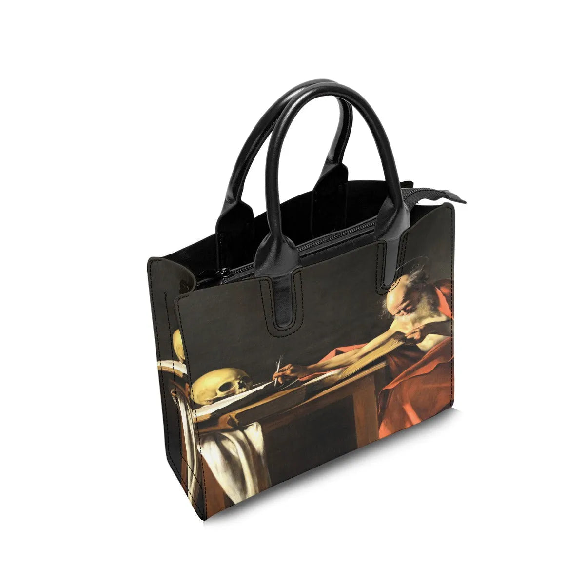 Saint Jerome Writing Caravaggio Baroque Art Handbag