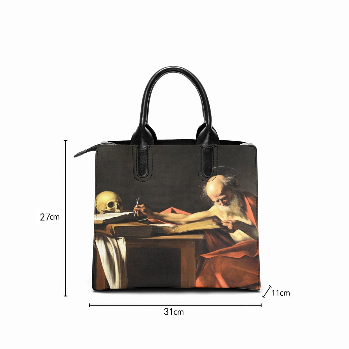 Saint Jerome Writing Caravaggio Baroque Art Handbag