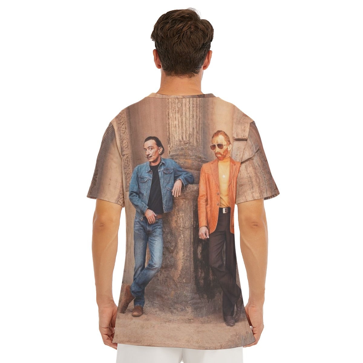 Salvador Dali and Vincent Van Gogh Tarantino Style T-Shirt