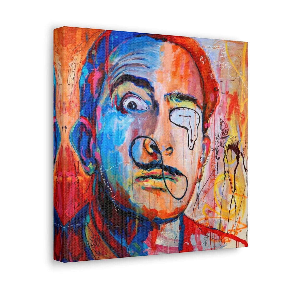 Elevate Your Space with Salvador Dali’s Art - Canvas Wraps