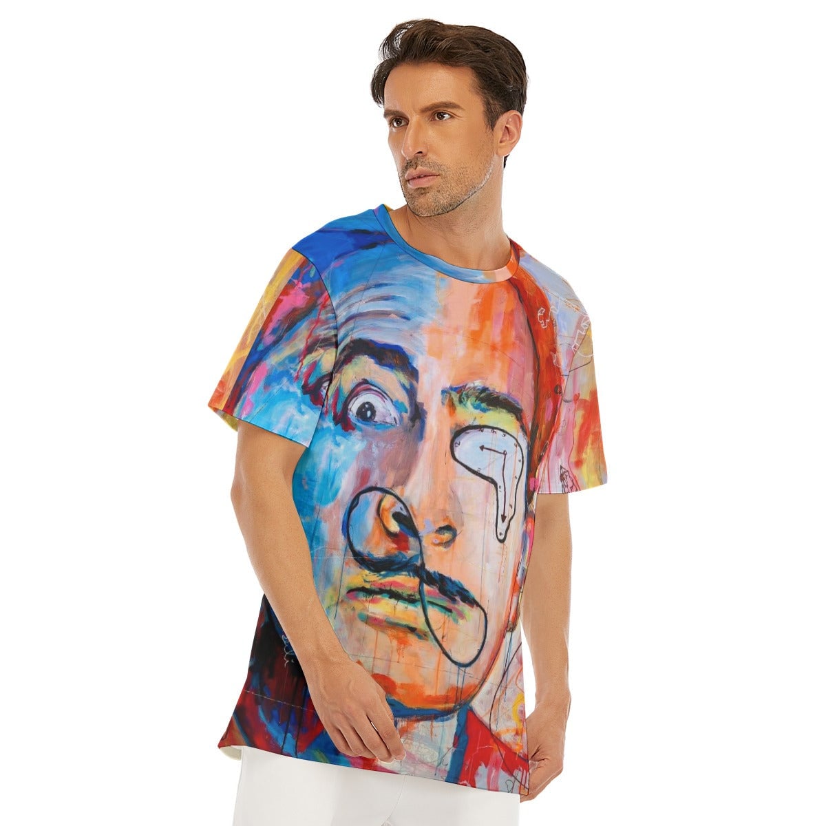 Salvador Dali Famous Pop Art Surrealism Collage T-Shirt