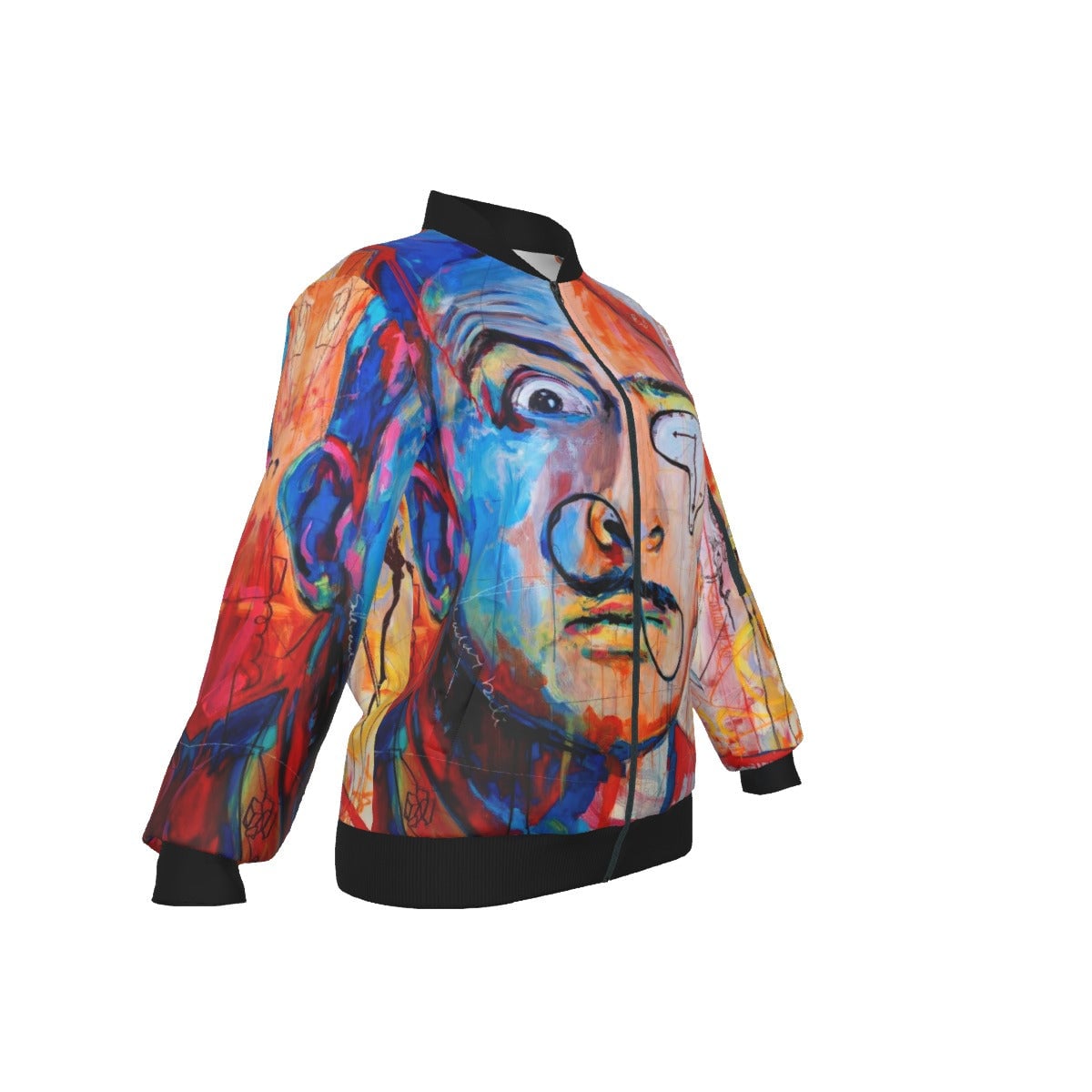 Salvador Dali Famous Pop Art Surrealism Women’s Bomber Jacket
