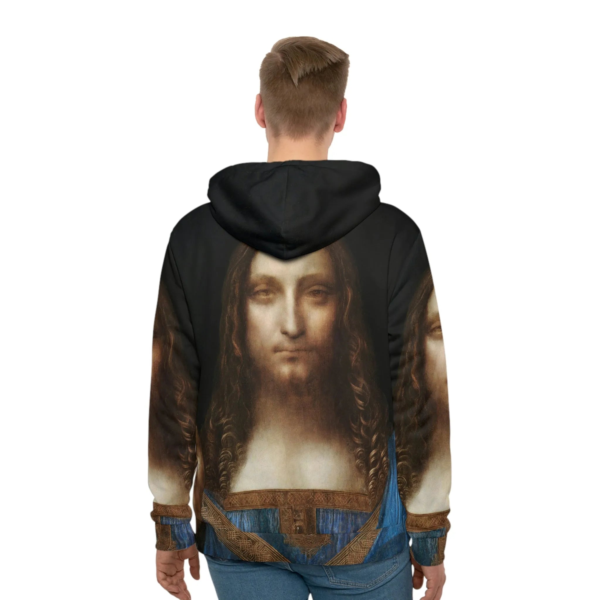 Salvator Mundi by Leonardo da Vinci Art Hoodie