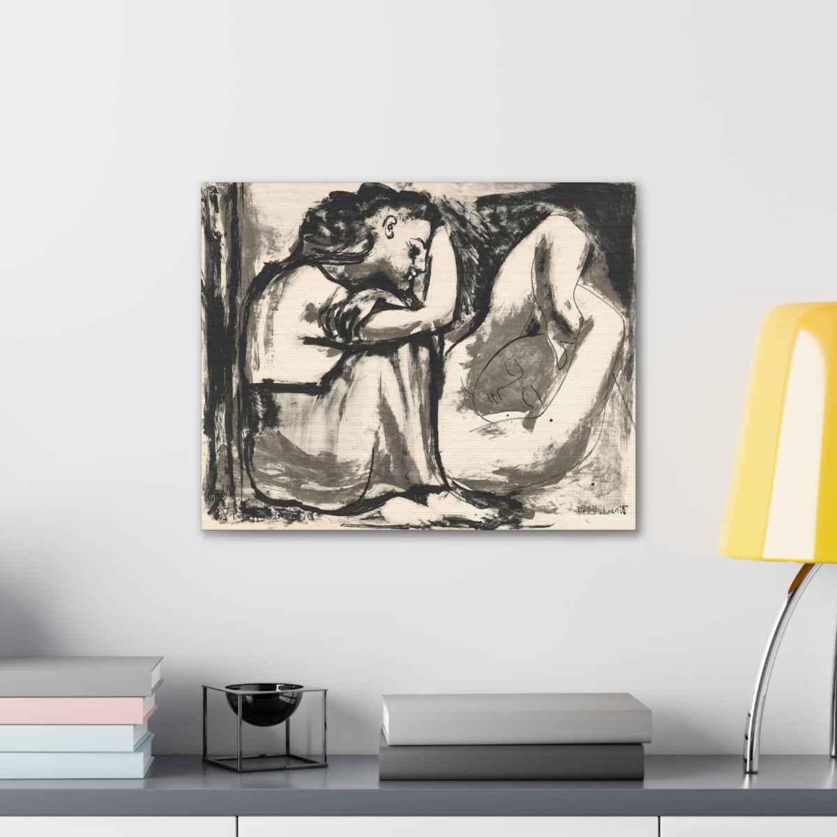 Modern Art Print - Sleeping Woman by Pablo Picasso