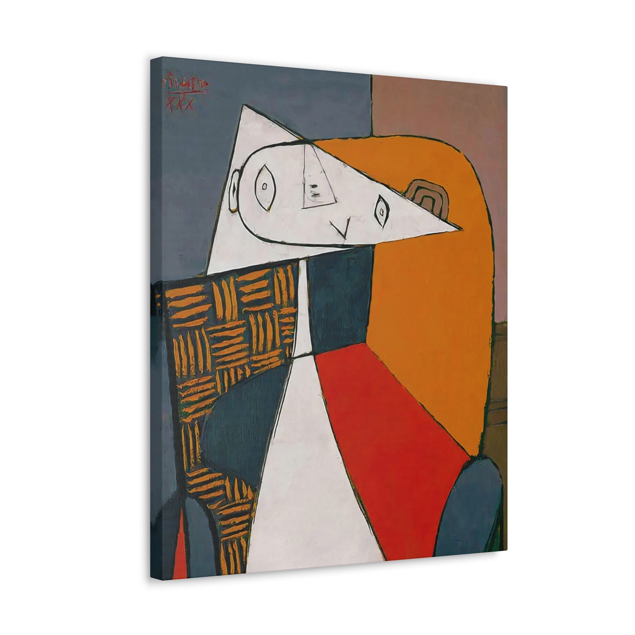 Pablo Picasso Seated Woman Canvas Gallery Wrap