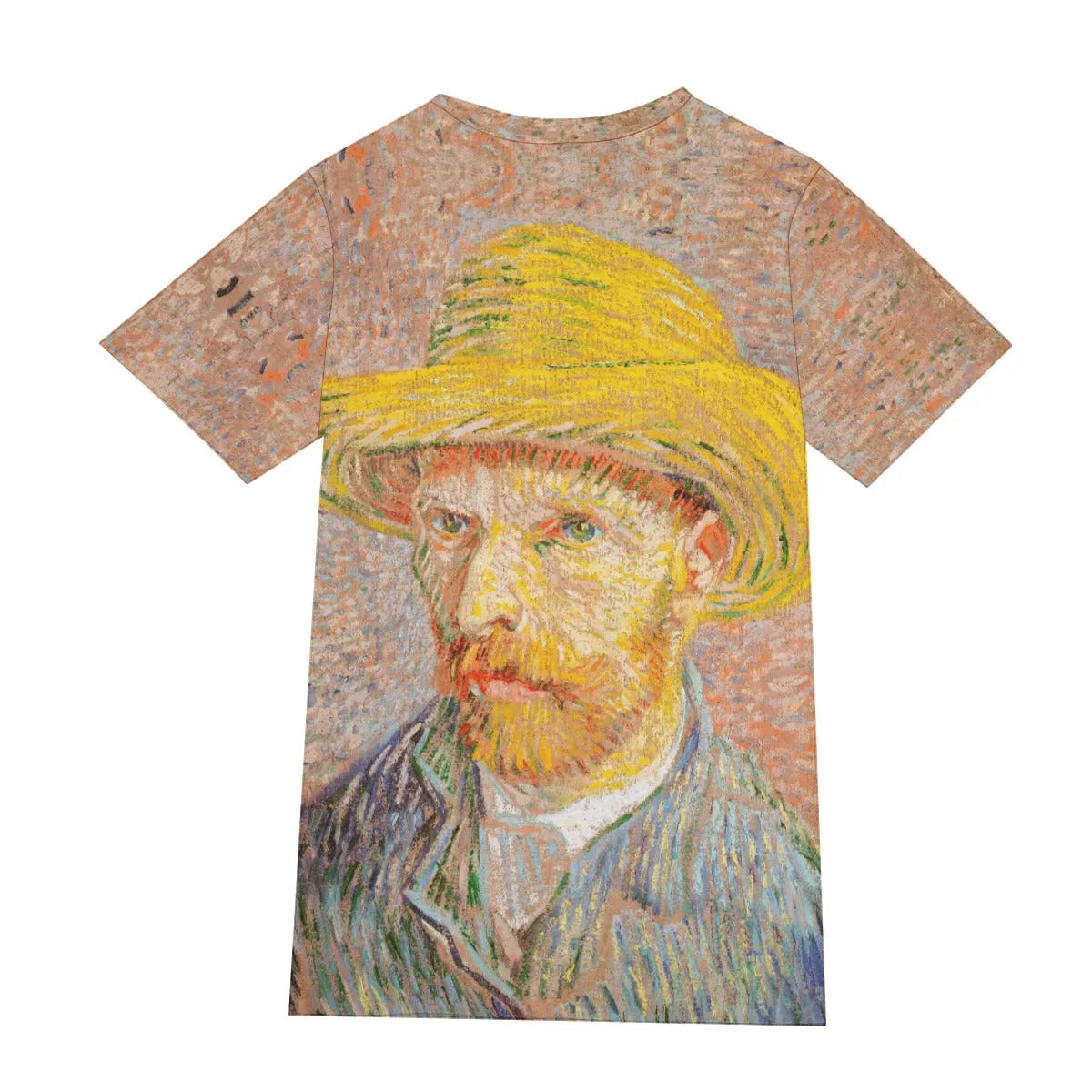 Self-Portrait with a Straw Hat Van Gogh T-Shirt