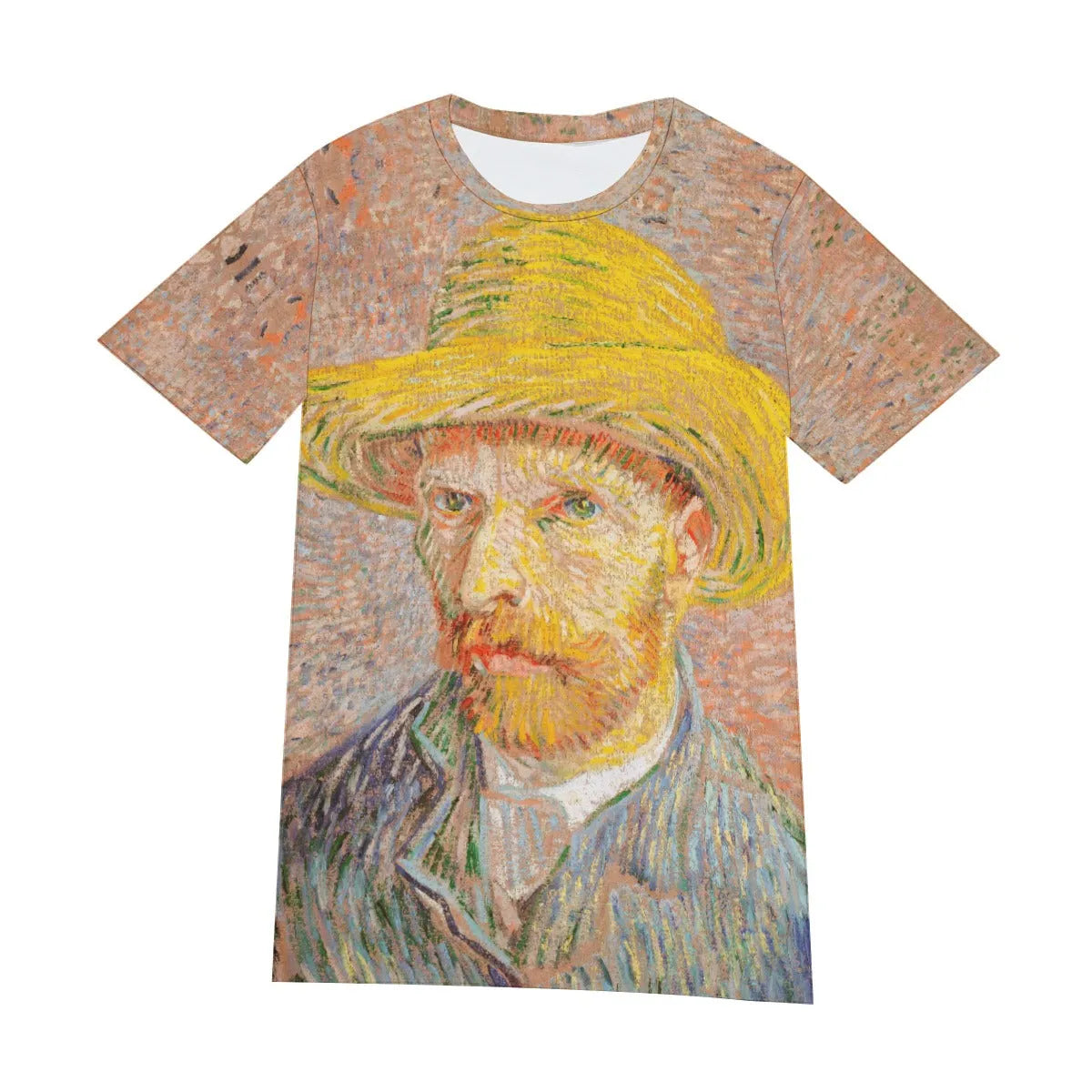 Self-Portrait with a Straw Hat Van Gogh T-Shirt