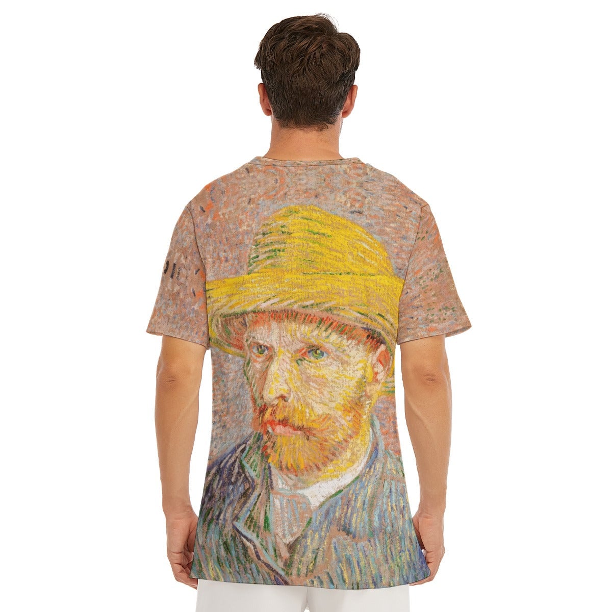 Self-Portrait with a Straw Hat Van Gogh T-Shirt