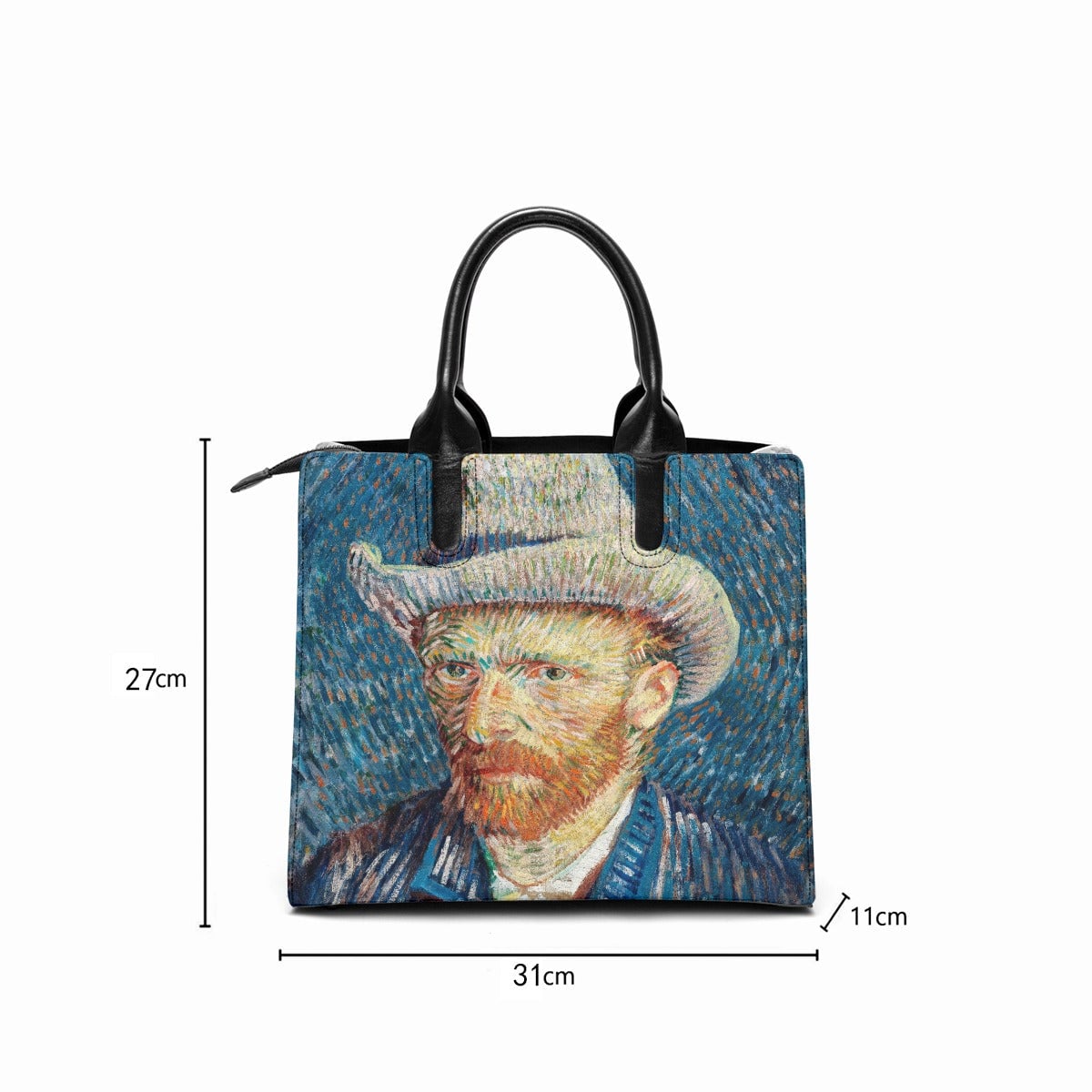 Self-Portrait with Grey Felt Hat Van Gogh Handbag