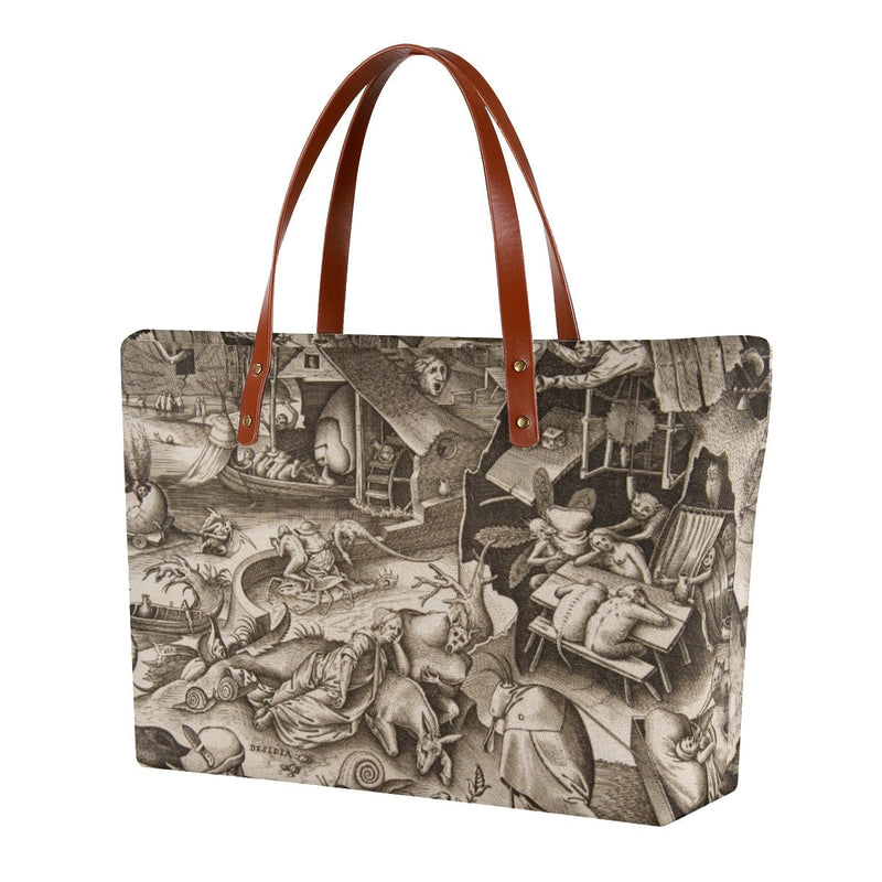 Sloth The Seven Deadly Sins by Hieronymus Bosch Tote Bag