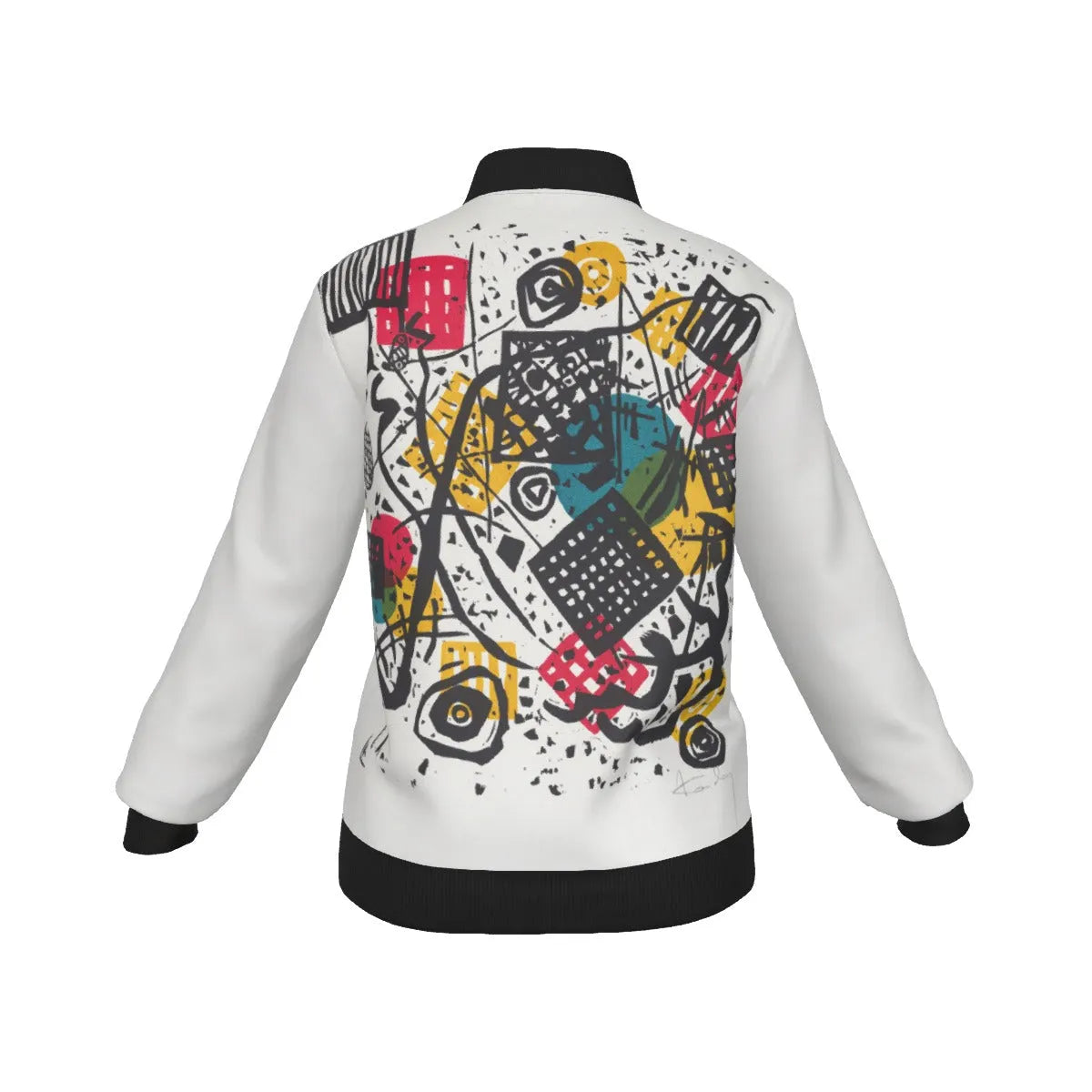 Small Worlds V Wassily Kandinsky Women’s Bomber Jacket