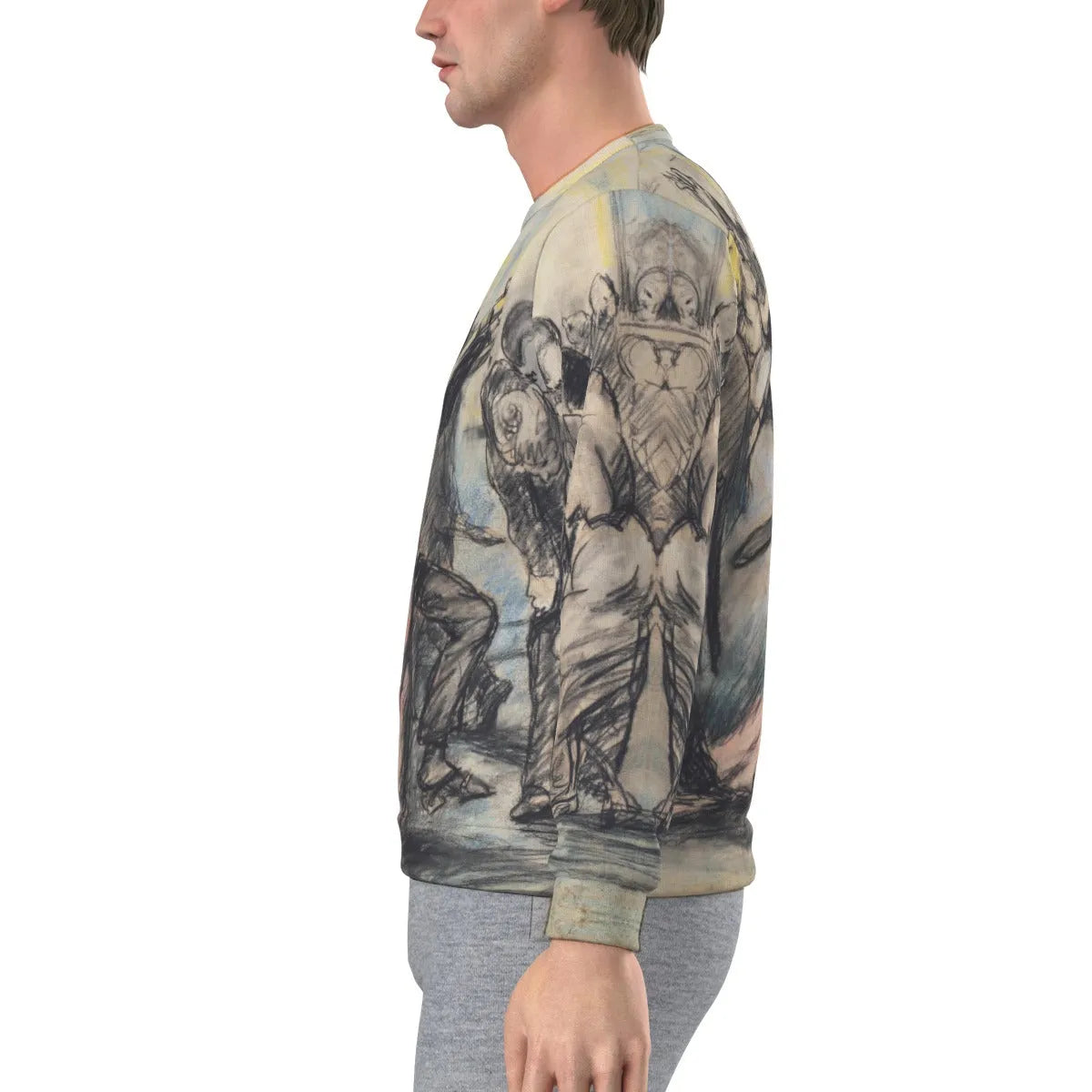 Society Ball by George Wesley Bellows Sweatshirt