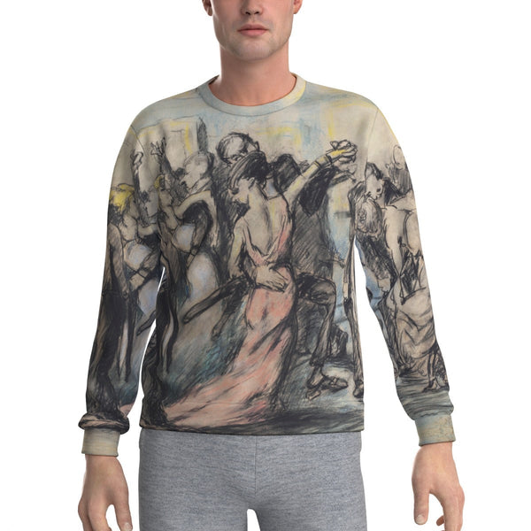 Society Ball by George Wesley Bellows Sweatshirt