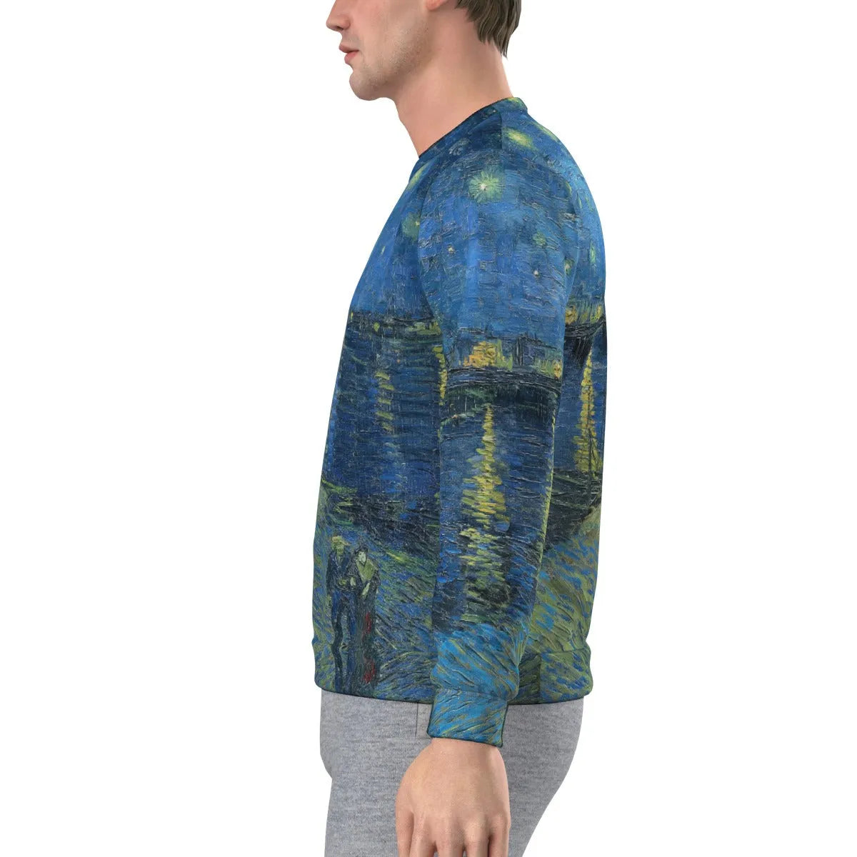 Starry Night Over the Rhone Van Gogh Sweatshirt