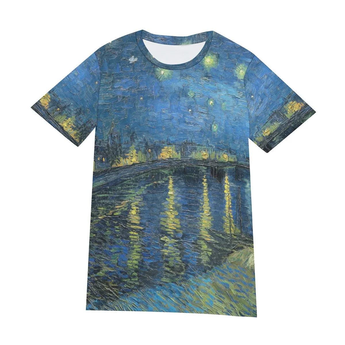 Starry Night Over the Rhone Van Gogh T-Shirt