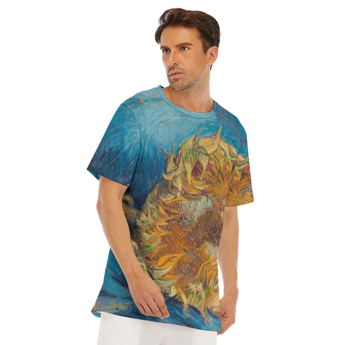 Sunflowers by Vincent Van Gogh T-Shirt