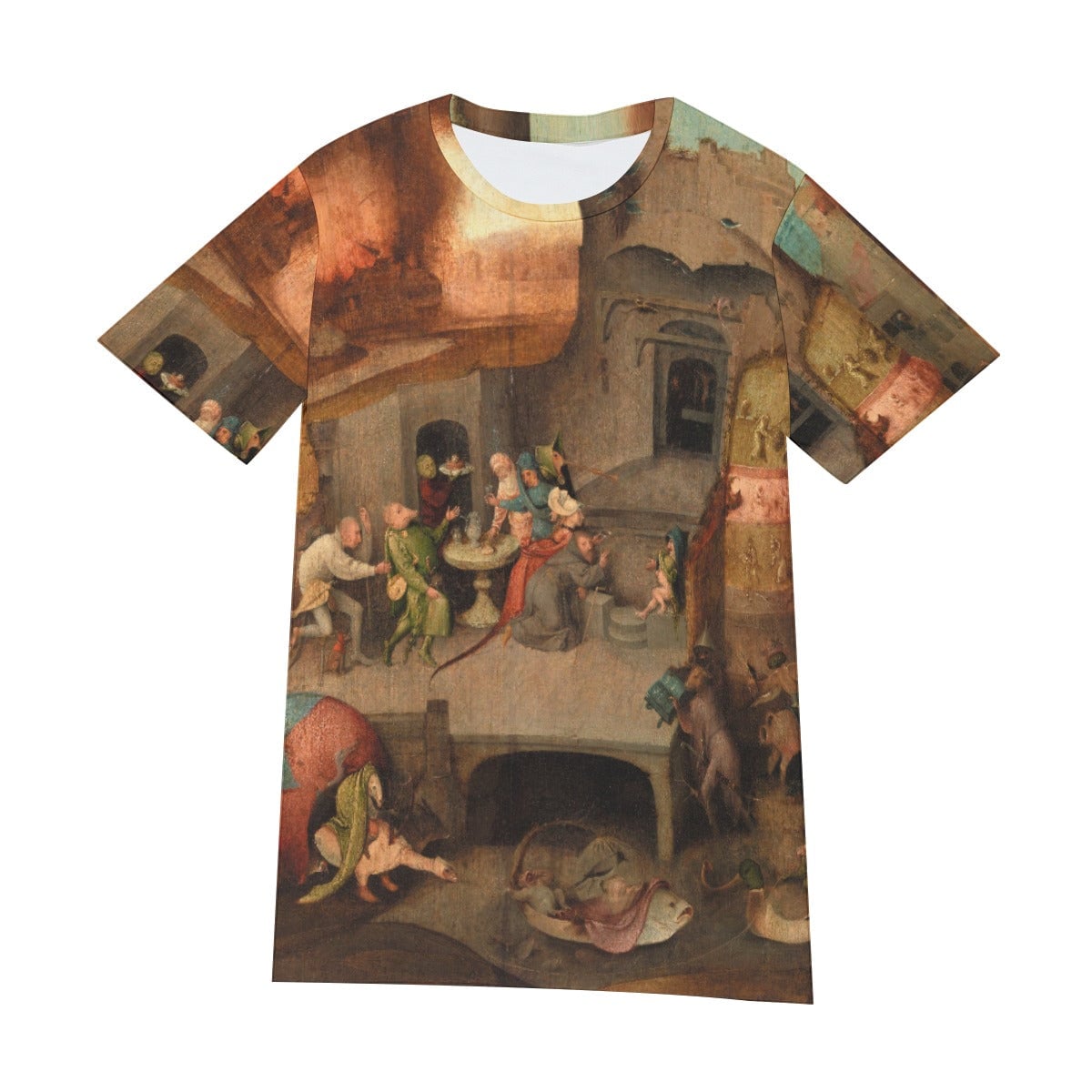 Temptation of Saint Anthony by Bosch T-Shirt