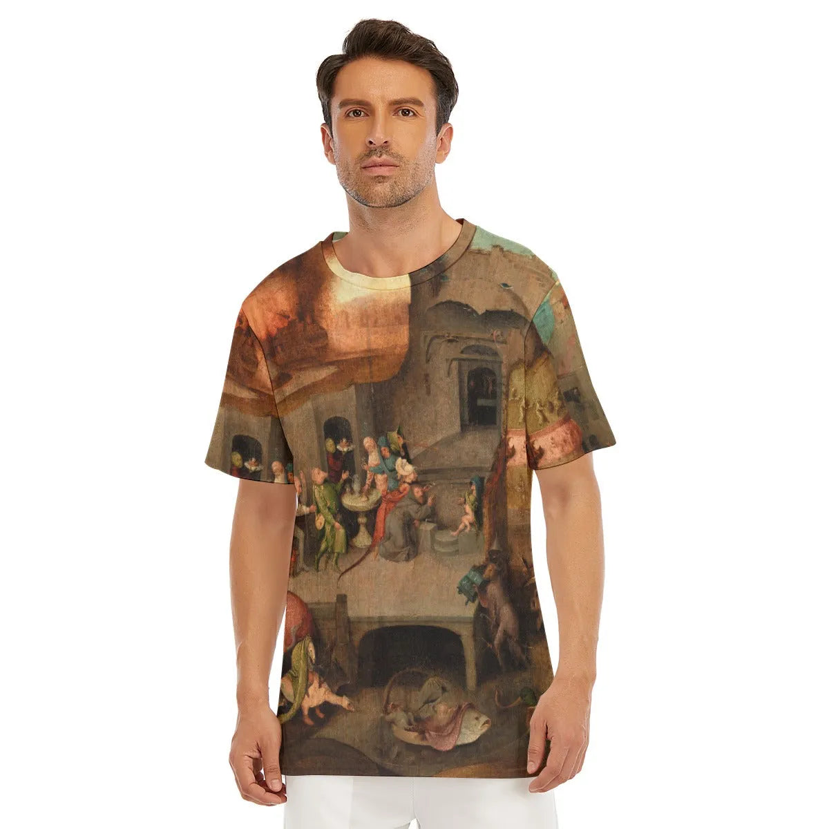 Temptation of Saint Anthony by Bosch T-Shirt