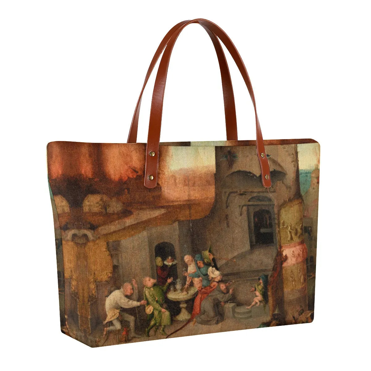 Temptation of Saint Anthony by Bosch Tote Bag