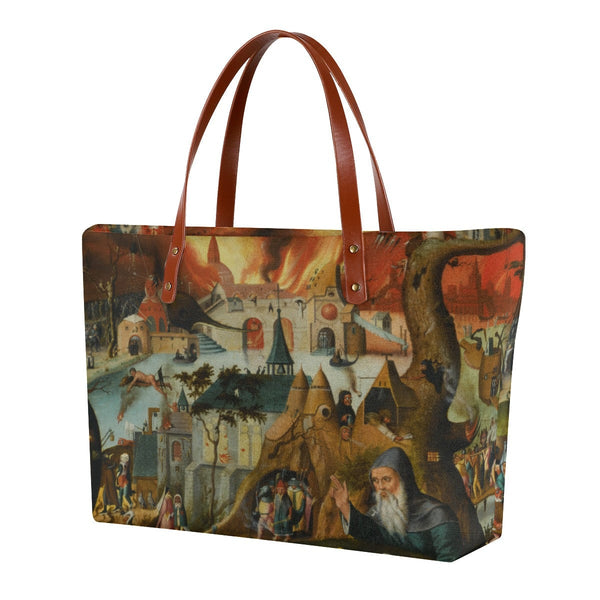 Tentation de Saint Antoine by Hieronymus Bosch Tote Bag