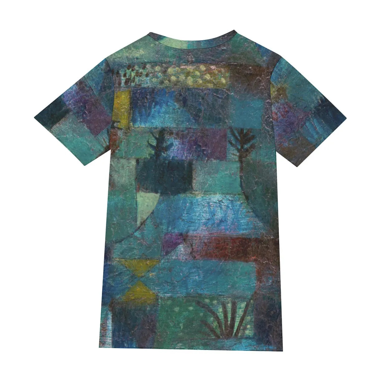 Terraced Garden Paul Klee T-Shirt - Unique Artistic Tee