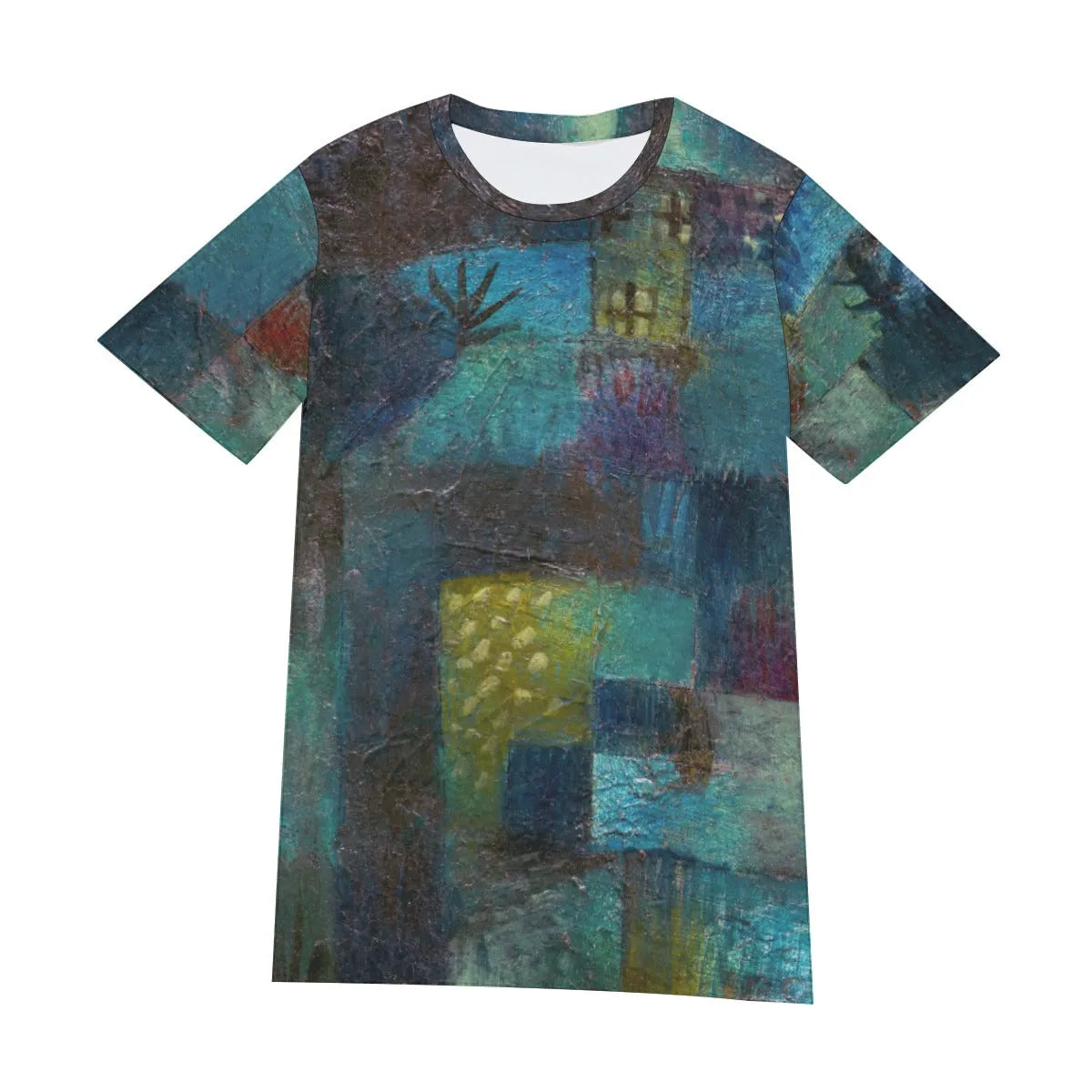 Terraced Garden Paul Klee T-Shirt - Unique Artistic Tee