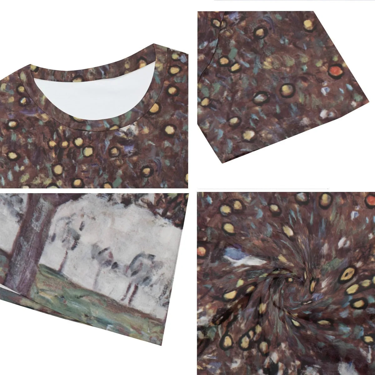 The Apple Tree Painting by Gustav Klimt T-Shirt