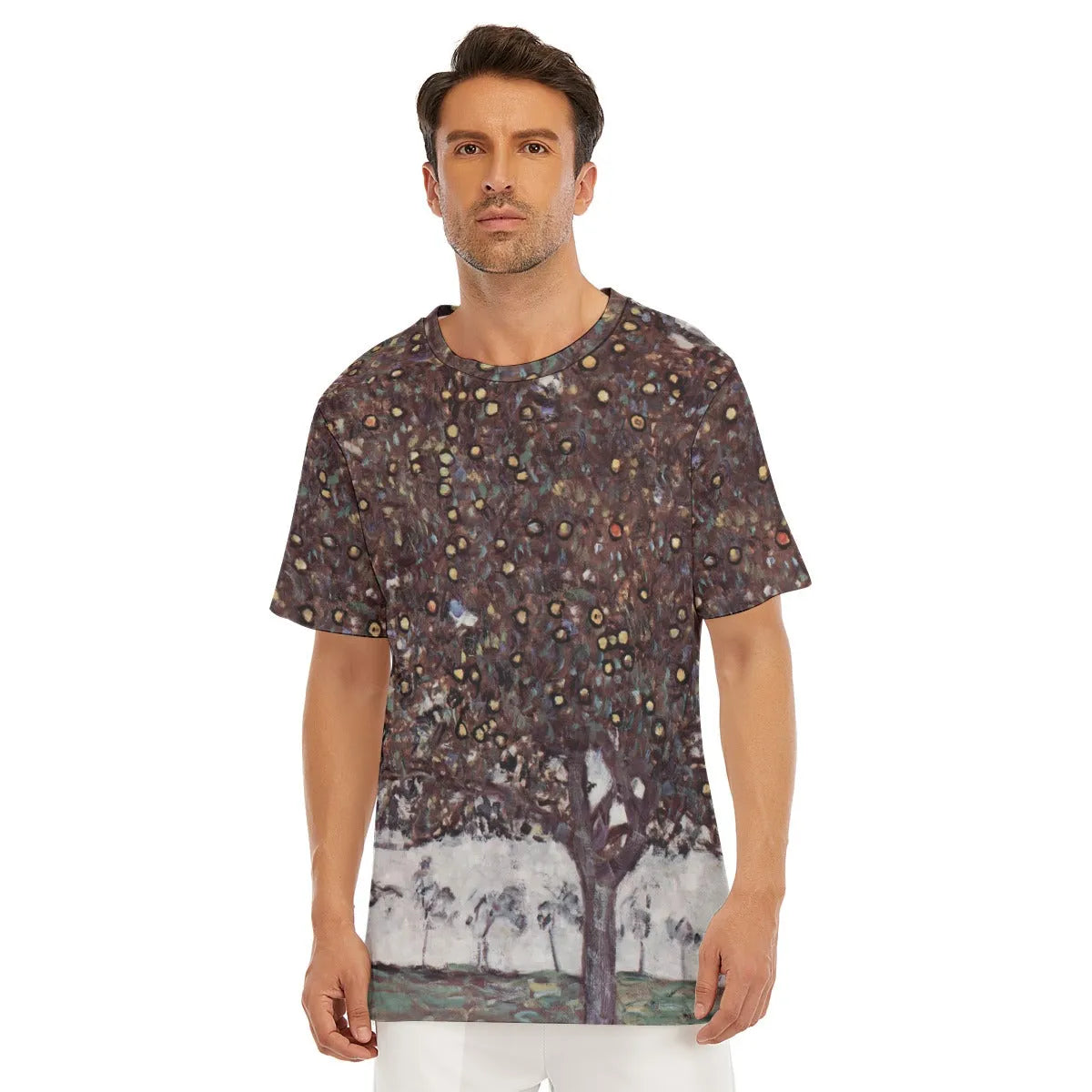 The Apple Tree Painting by Gustav Klimt T-Shirt