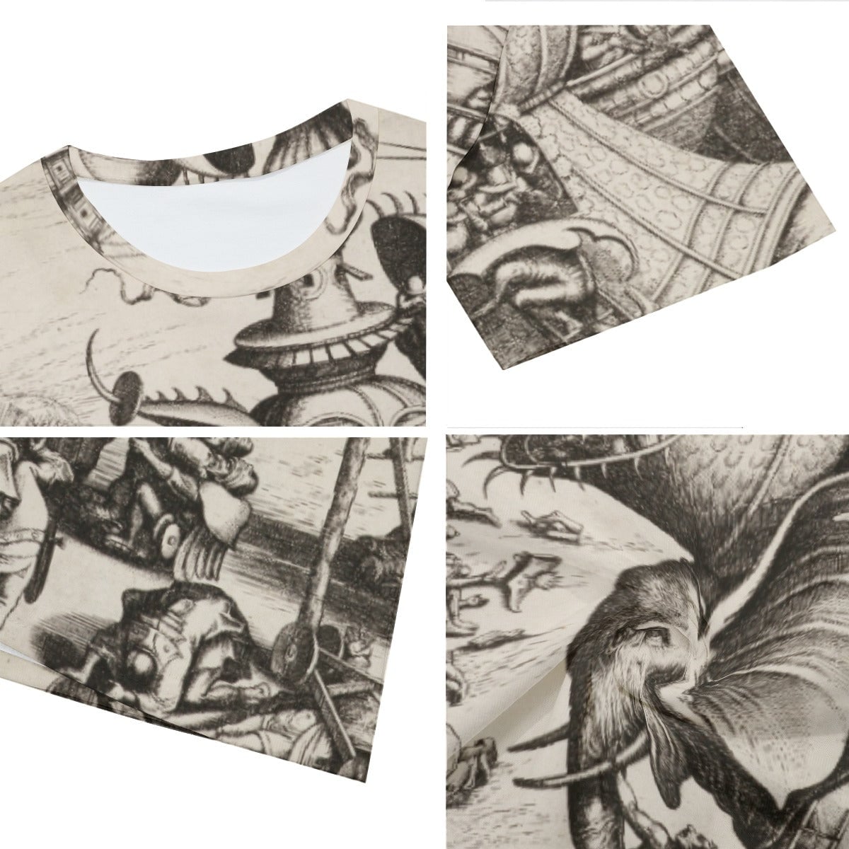 The Besieged Elephant by Hieronymus Bosch T-Shirt