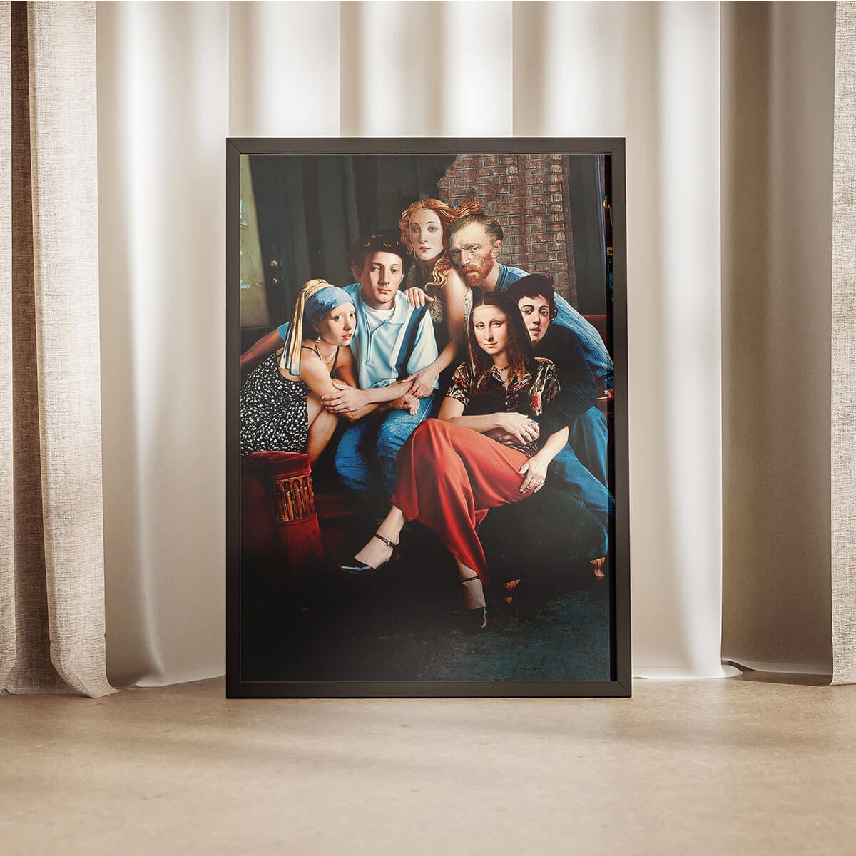 The Most Iconic Artists are Friends Canvas Print