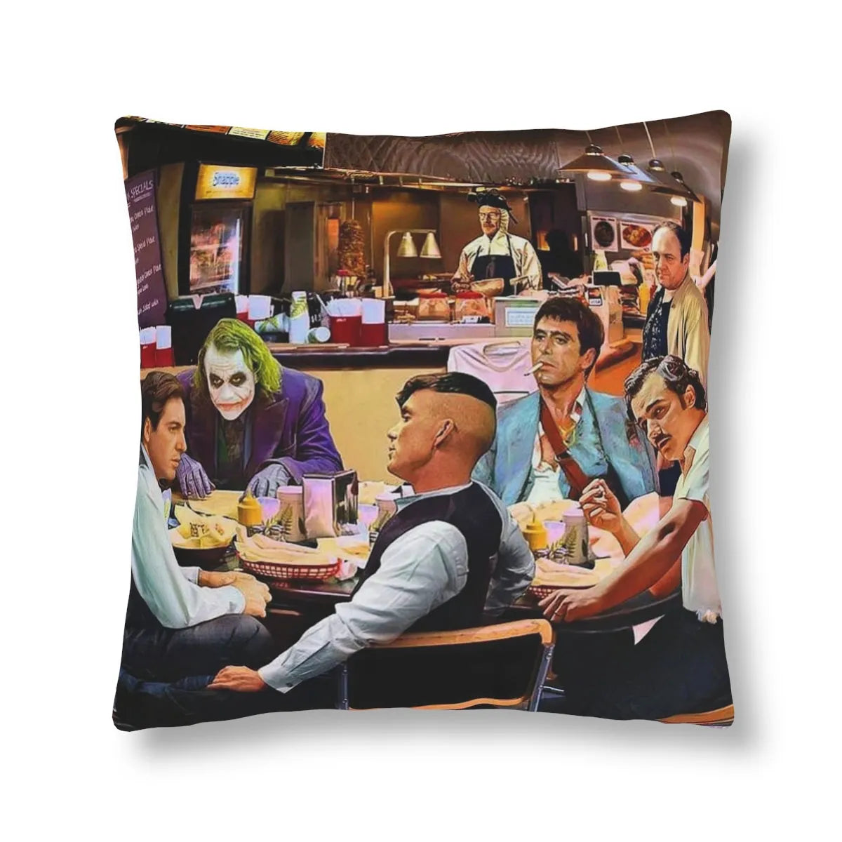 The Best Famous Mobster Movies of All Time Waterproof Pillows