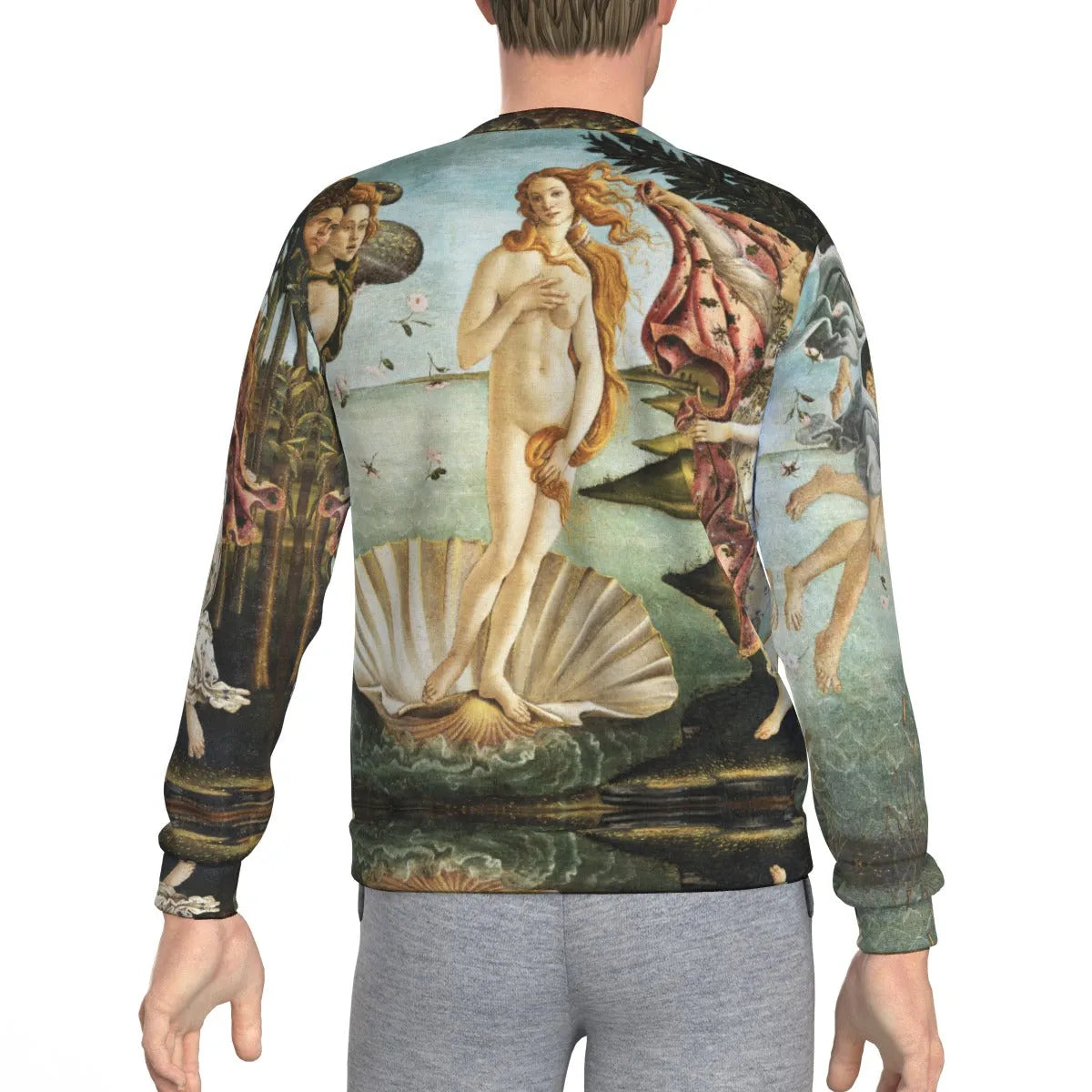 The Birth of Venus Sandro Botticelli Art Sweatshirt