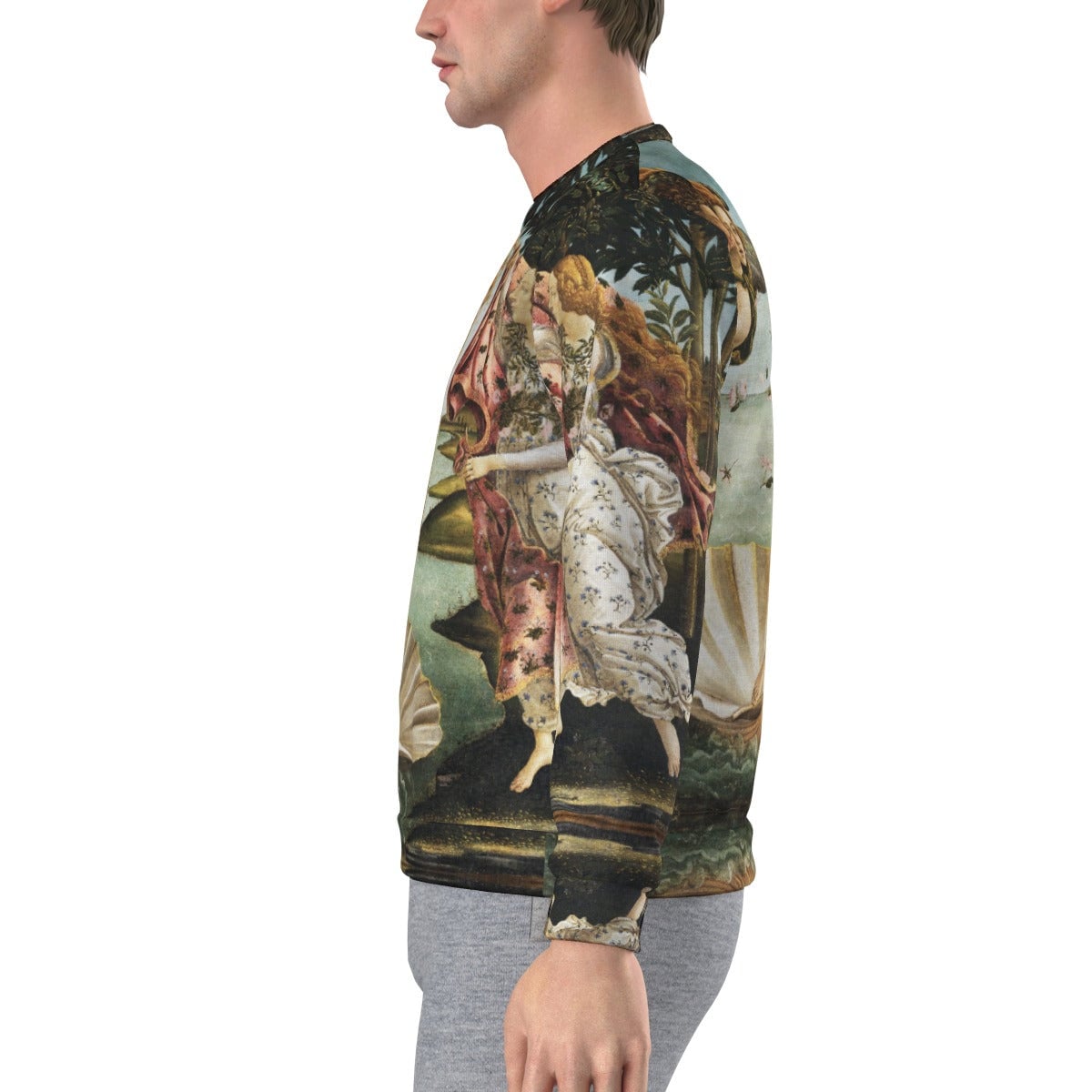The Birth of Venus Sandro Botticelli Art Sweatshirt