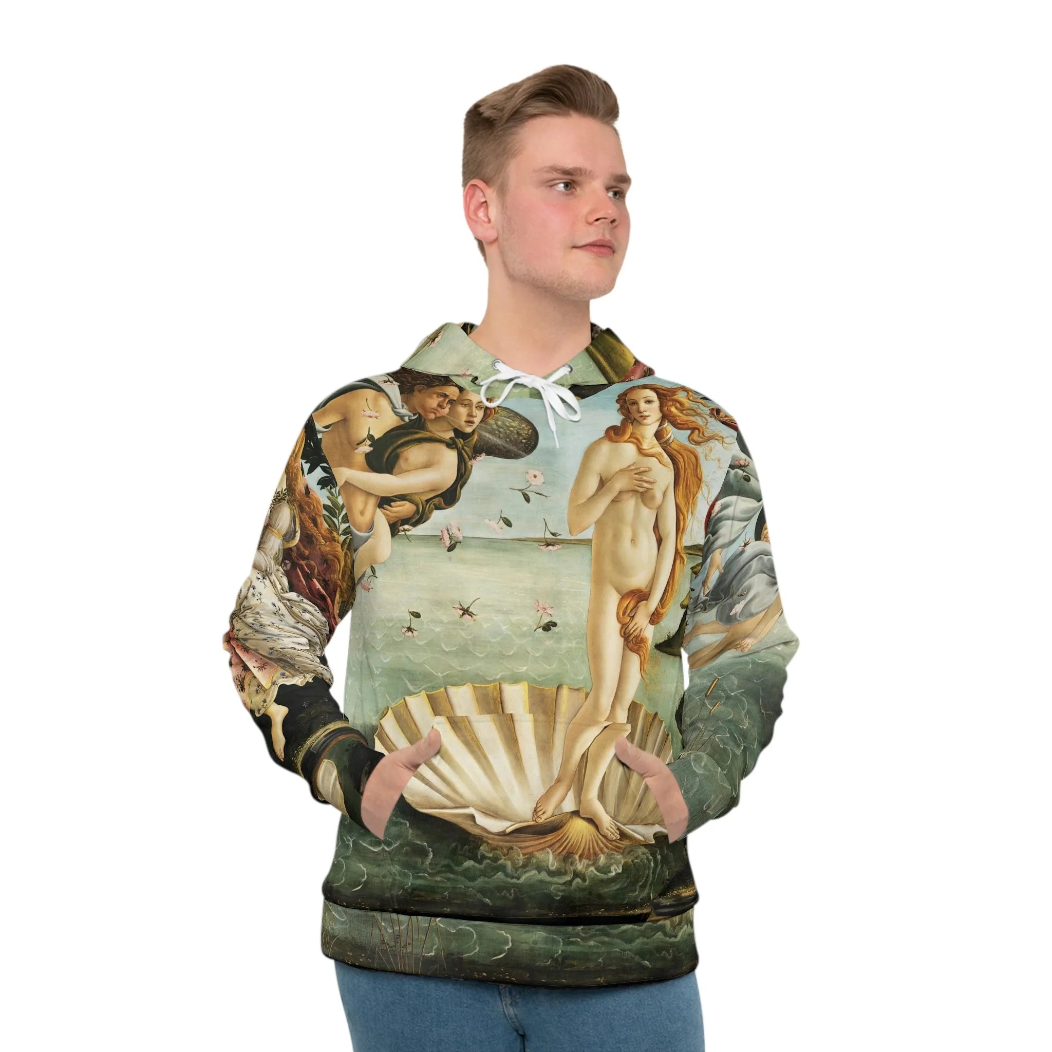 The Birth of Venus Sandro Botticelli Painting Hoodie