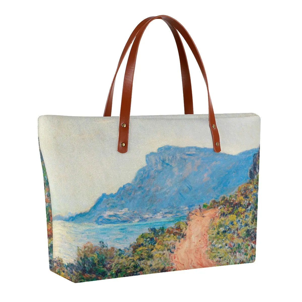 The Corniche near Monaco by Claude Monet Tote Bag