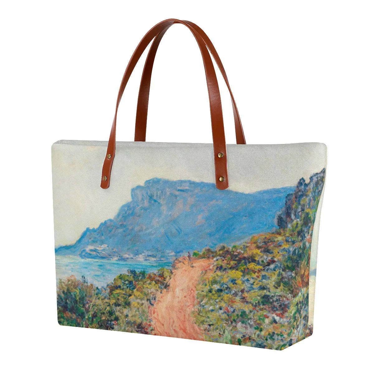 The Corniche near Monaco by Claude Monet Tote Bag