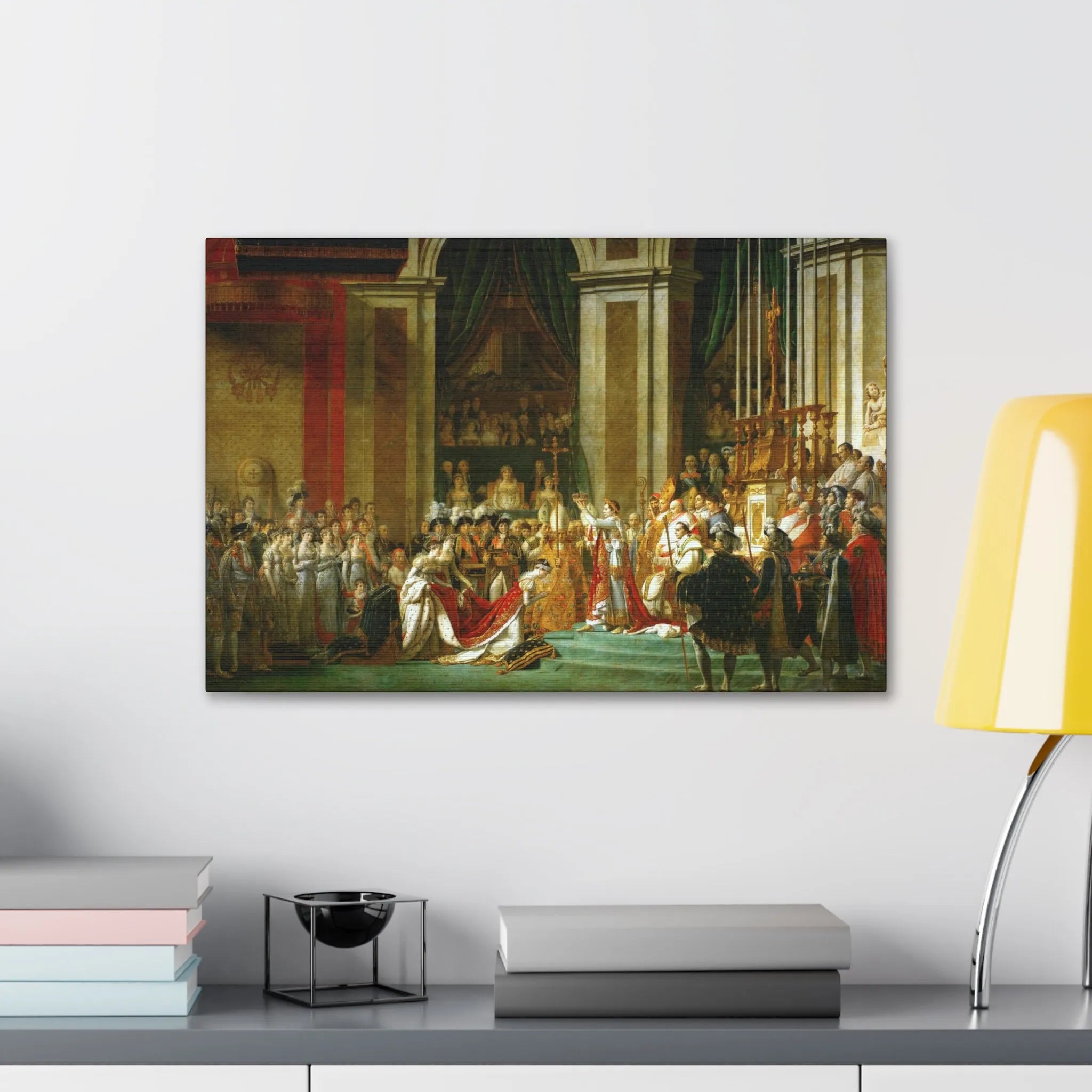 Elevate Your Space with The Coronation of Napoleon Canvas