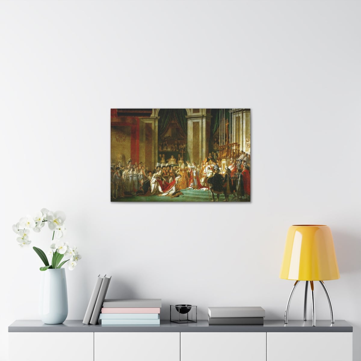 Elevate Your Space with The Coronation of Napoleon Canvas