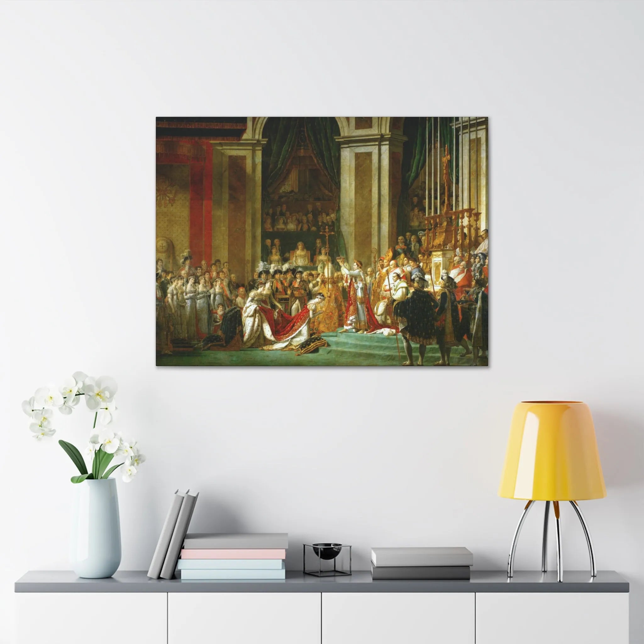 Elevate Your Space with The Coronation of Napoleon Canvas